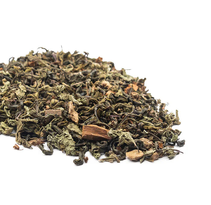 Tulsi Cinnamon Green Tea (Premium Loose Leaf)