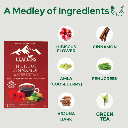 Hibiscus Cinnamon Green Tea