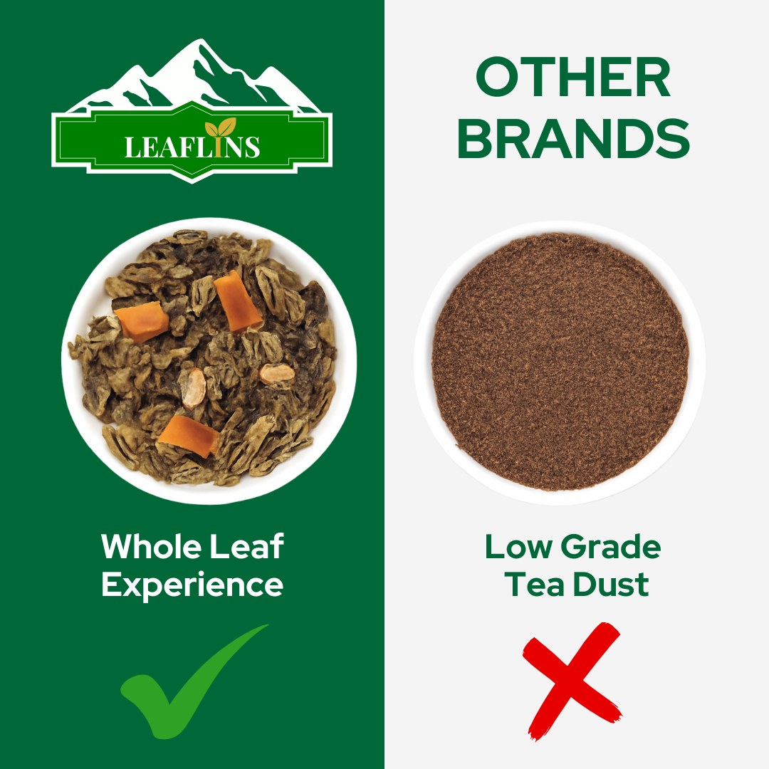 Tulsi Cinnamon Green Tea, 100g Loose Leaf (50+Cups)
