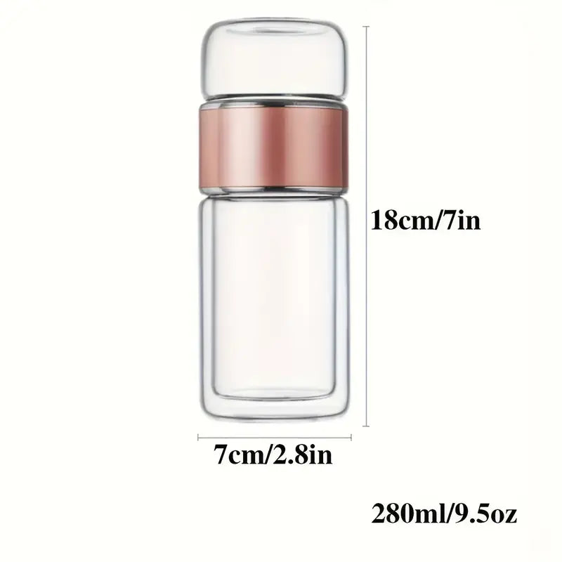 Tea Infuser Bottle | Glass