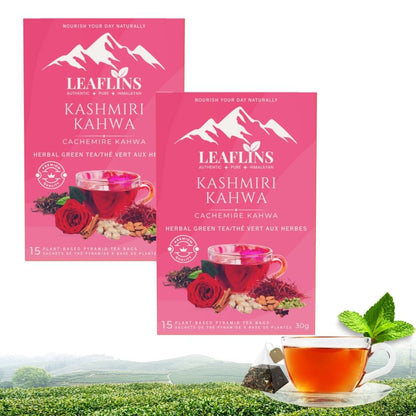 Kashmiri Kahwa Green Tea Bags