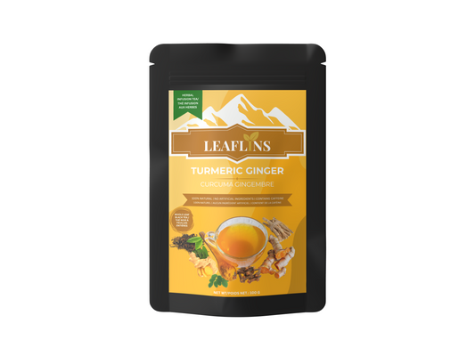 Turmeric Ginger Black Tea (Premium Loose Leaf)