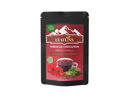 Hibiscus Cinnamon Green Tea (Premium Loose Leaf)