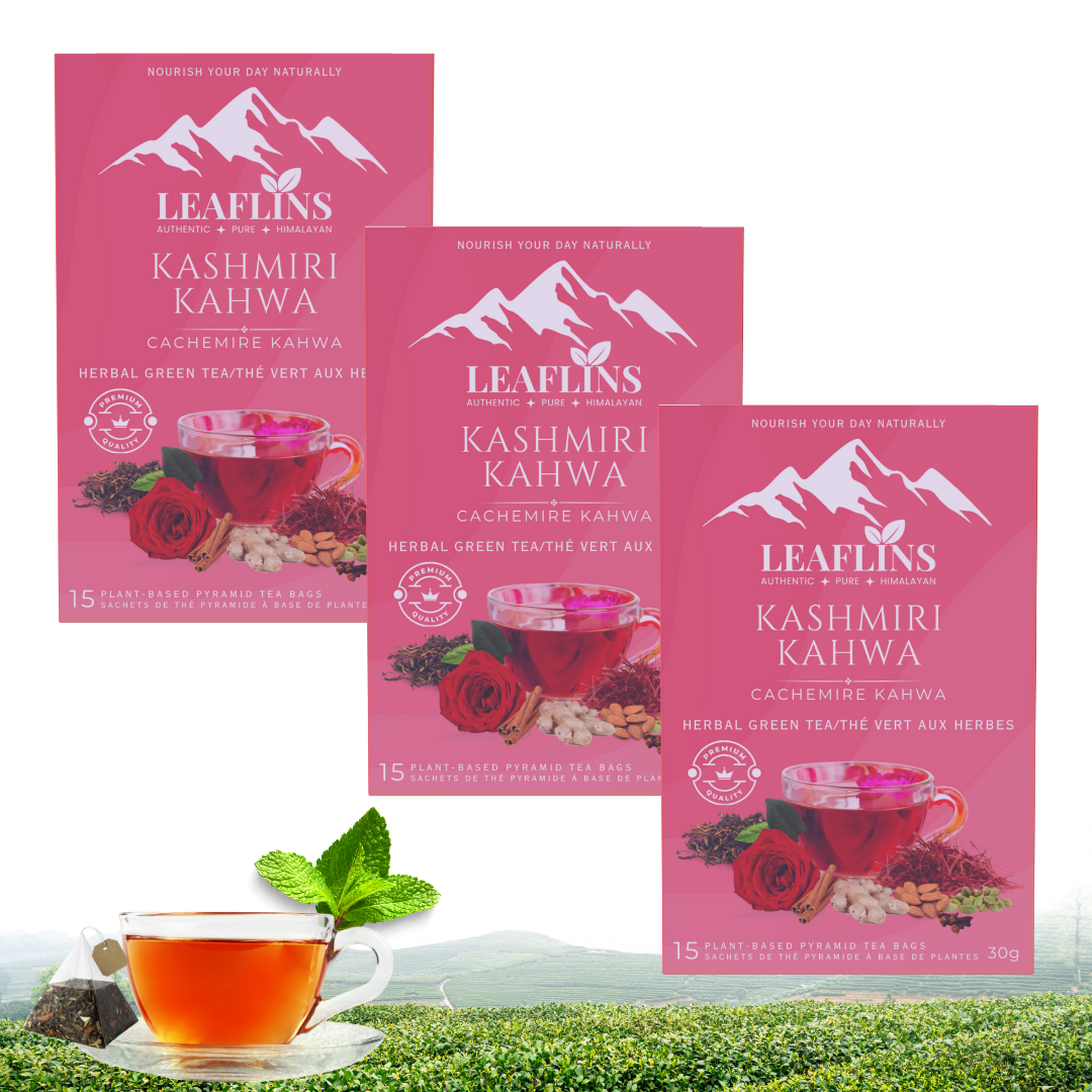 Kashmiri Kahwa Green Tea Bags