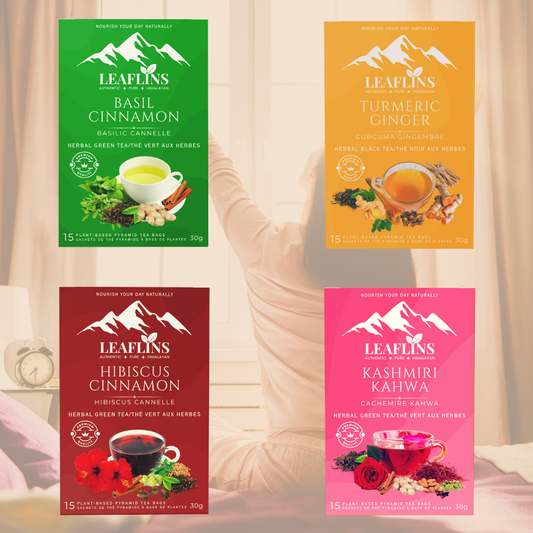 Daily Tea Ritual Set - 4 Teas Bundle Pack