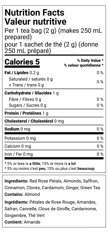 Kashmiri Kahwa Green Tea Bags