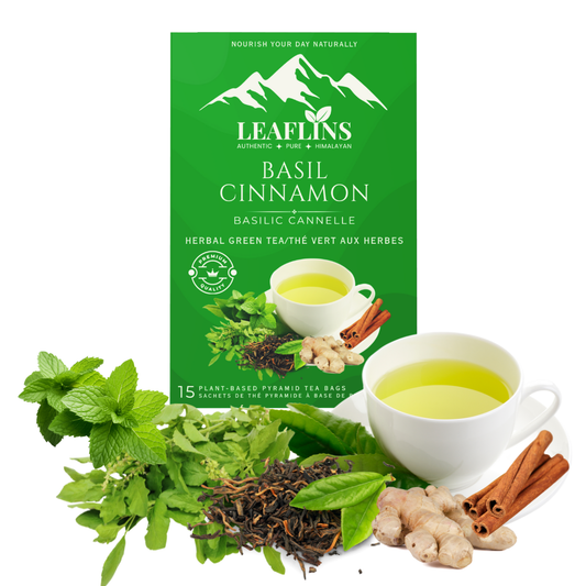 Basil Cinnamon Green Tea